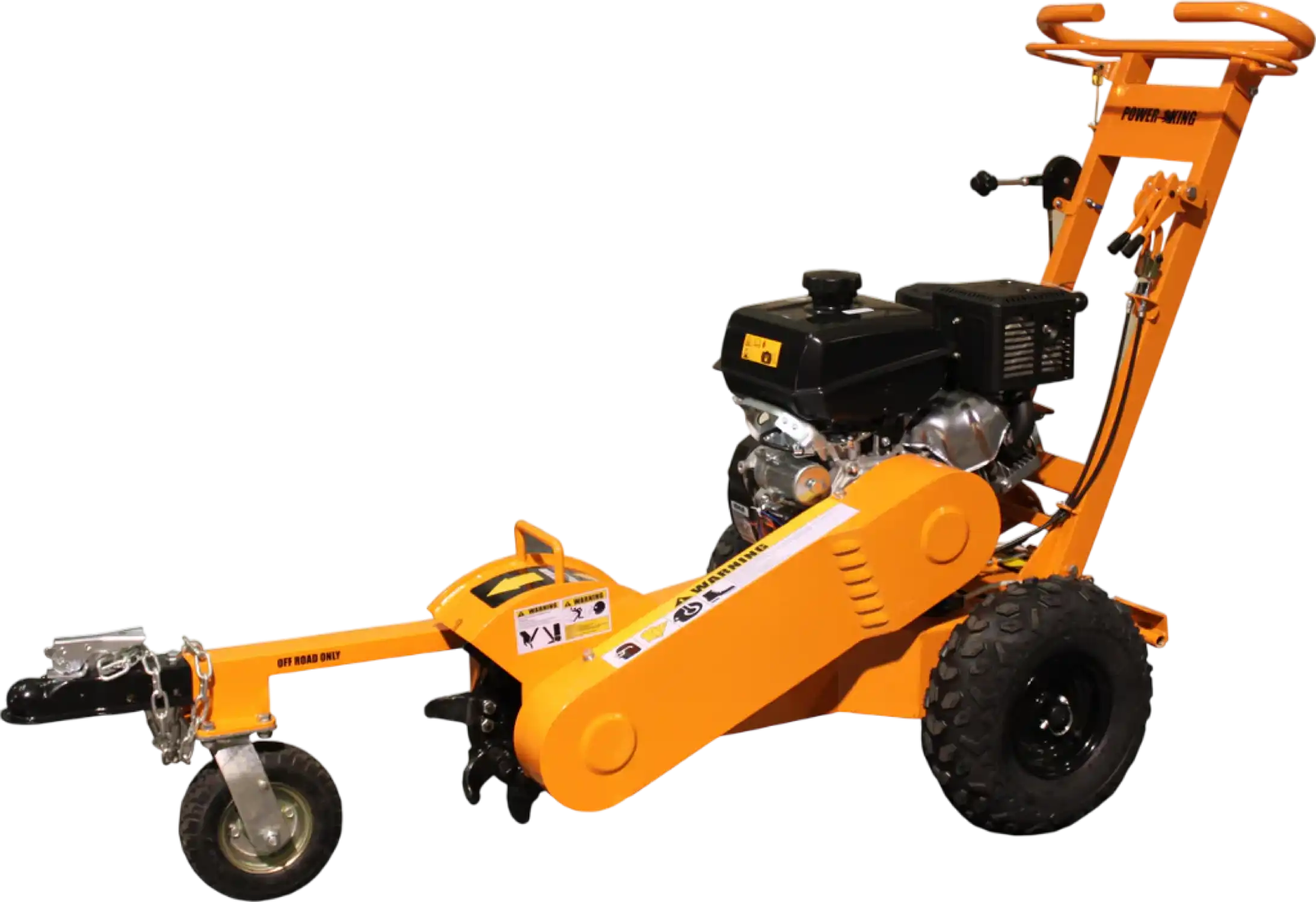 Power King Stump Grinder Self-Propelled 14 HP Kohler Command Pro Electric Start GreenTeeth Compatible PK0803-SP New