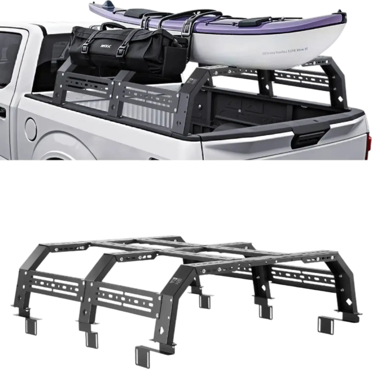 Vevor Overland Truck Bed Rack Fits Tacoma Ranger Gladiator JT Colorado Canyon New