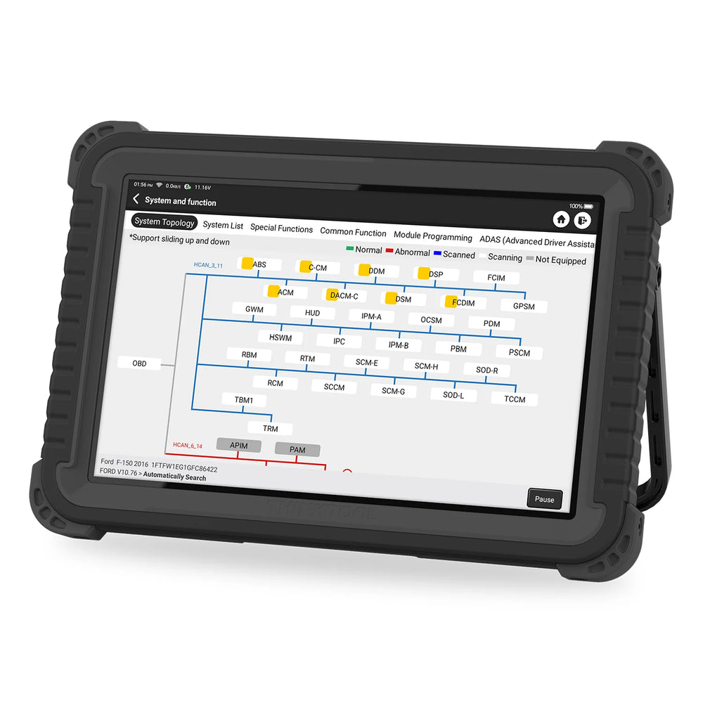 Thinkcar Platinum S10 Pro Diagnostic Tablet 10-Inch Bi-Directional OBD2 Scanner New
