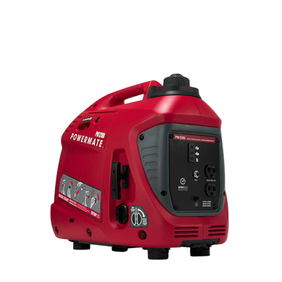 Powermate PM1200i 1000W/1200W Recoil Pull Start Gas Inverter Generator New