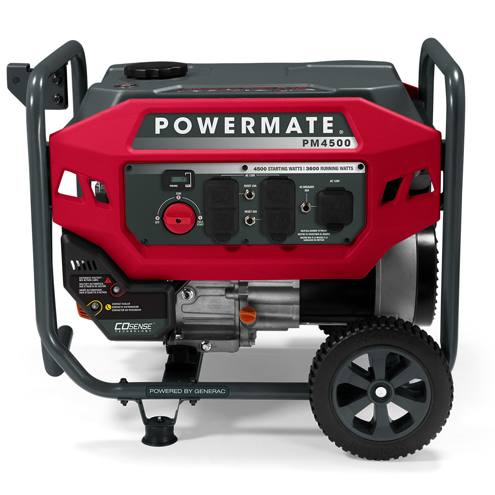 Generac/Powermate PM4500 Generator 3600W/4500W Gas New