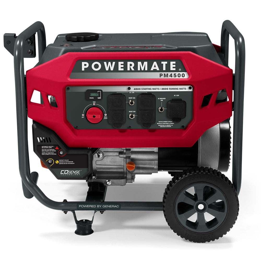 Generac/Powermate PM4500 Generator 3600W/4500W Gas New – FactoryPure