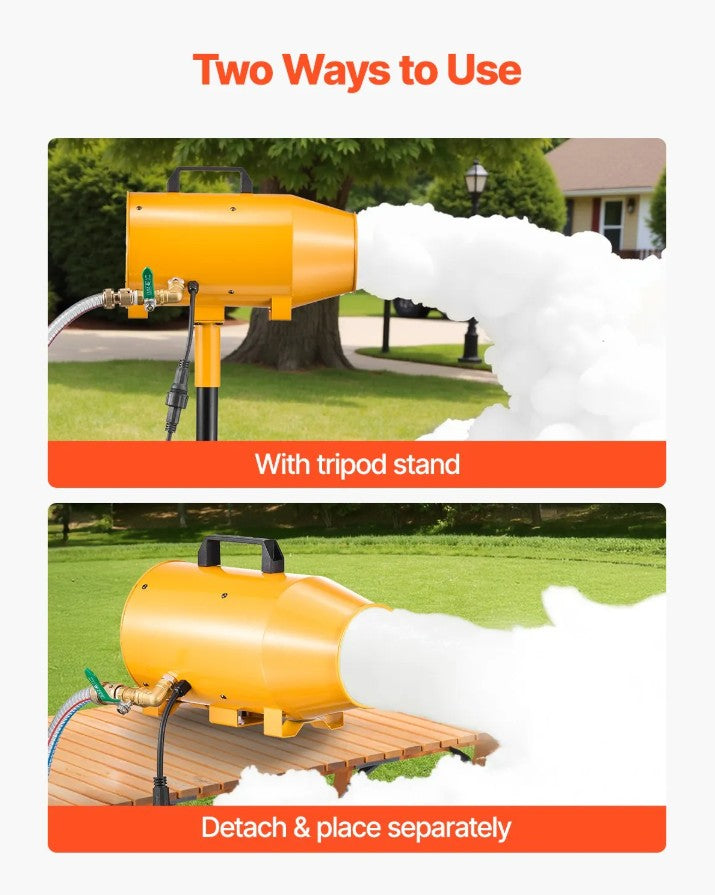 Vevor Foam Party Machine 180W with Tripod and Submersible Pump New