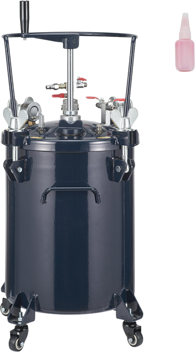 Vevor Spray Paint Pressure Pot Tank 8 Gal with Manual Mixing 70 PSI Adjustable Pressure New