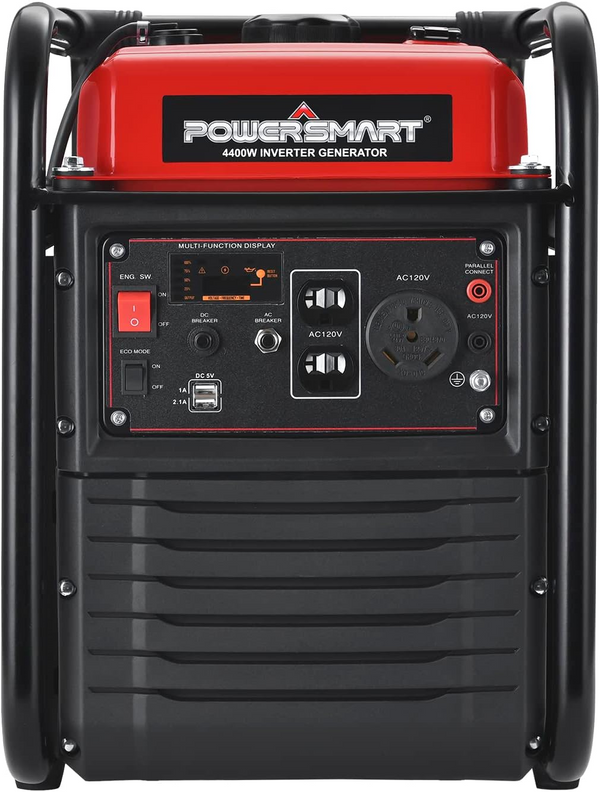 Powersmart PS5040 Inverter Generator Open Frame 3500W/4200W Low THD Pa ...