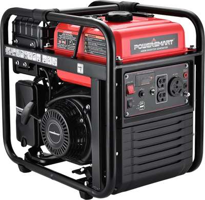 Powersmart PS5040 Inverter Generator Open Frame 3500W/4200W Low THD Parallel and RV Ready 4 Stroke Gas New