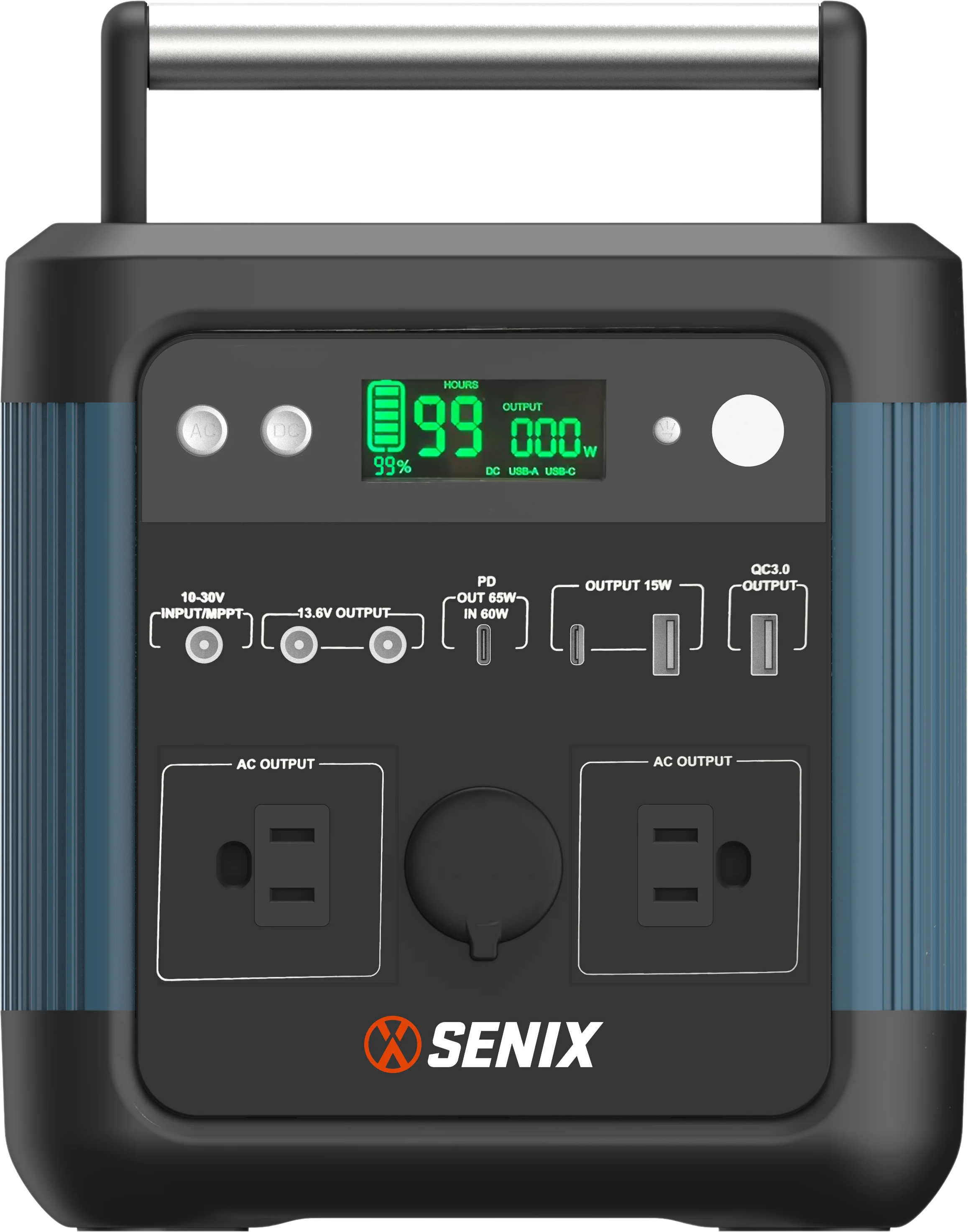 Senix PS600 Portable Power Station 600W New