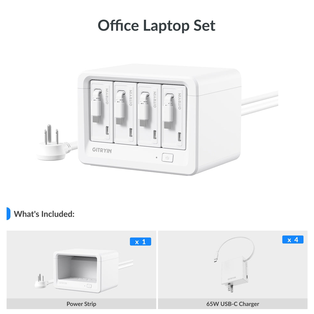 Giraffe Tools Desktop Charging Station 12-in-1 65W New