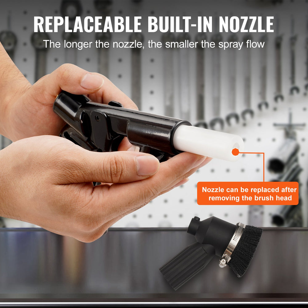 Vevor Sand Blaster Vacuum 28 Gal 1200W Dustless Sandblaster 60-110 PSI Heavy-Duty Abrasive Machine New