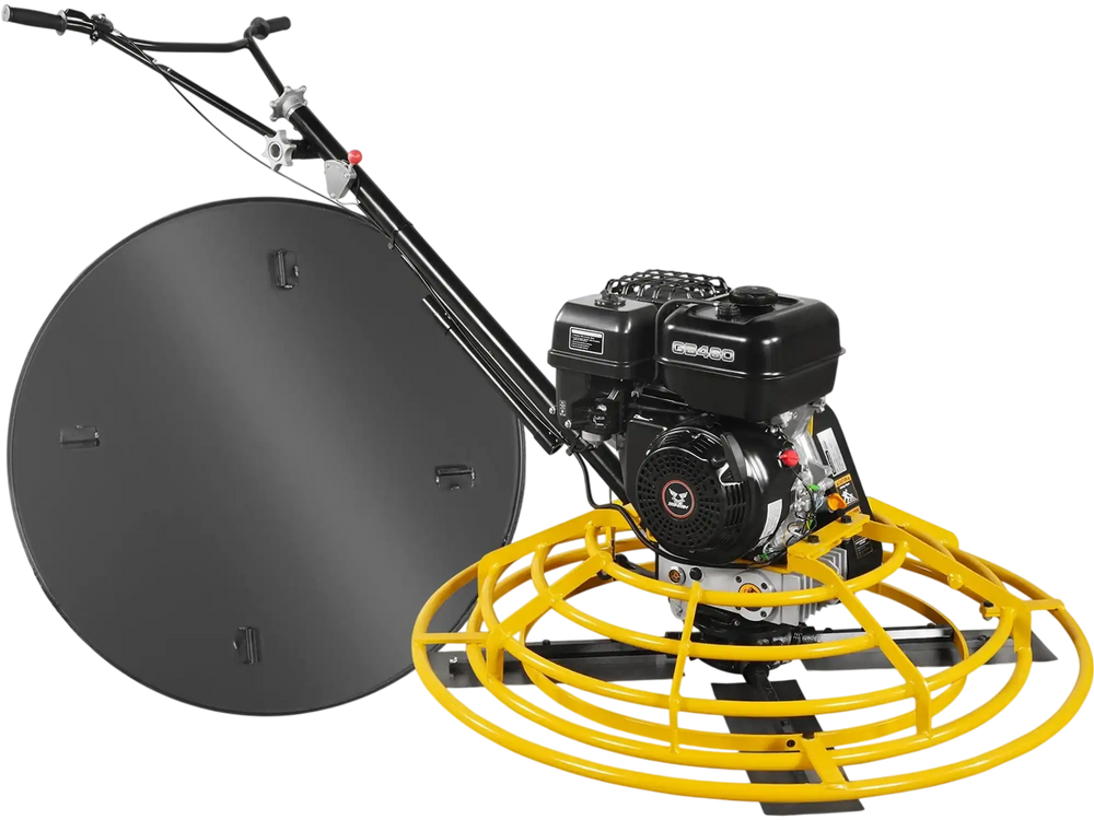 15 HP 44 in Walk-Behind Concrete Power Trowel with Blades and Float Pan, PT46Z