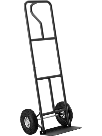 Costway P-Handle Hand Truck Foldable Load Plate 660 lbs 19385264 New