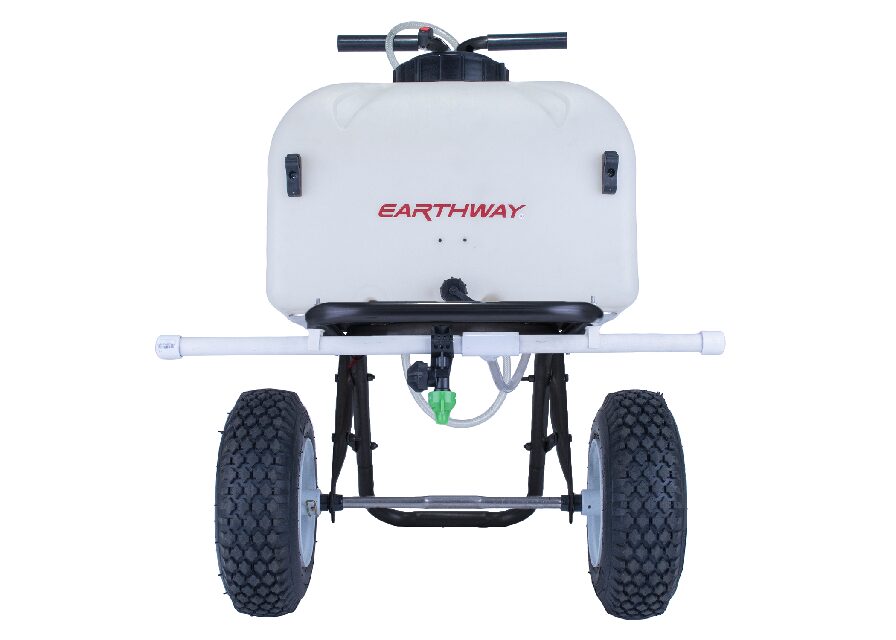 Earthway 90309 Push Sprayer 8 Gallon with Hose Battery Operated 12V New