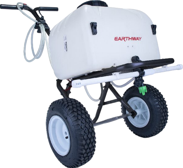 Earthway 90309 Push Sprayer 8 Gallon with Hose Battery Operated 12V New