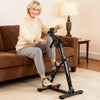 Pedal exerciser with adjustable resistance for arm and leg workouts, featuring a sturdy frame and LCD display for.