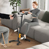 Pedal exerciser with adjustable handgrip for seniors, featuring 9-level height and resistance, ideal for gentle.
