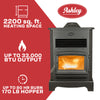 Ashley Hearth AP5622-W Pellet Stove 2,200 sq. ft. 170 lb Hopper with App Remote Operation New