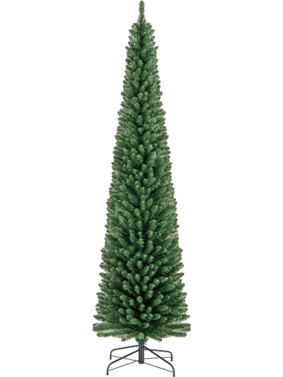Costway Pencil Christmas Tree Warm LED Memory Wire Branch Tips 63148295 New