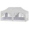 Pop Up Canopy Tent with 6 Removable Sidewalls for Patio-White - Gallery View 1 of 1