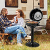 Portable electric BBQ grill with removable non-stick rack, 1600W, ideal for camping and outdoor parties.