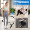 Portable AB trainer with foam handle and headrest, designed for home or office use, offers lightweight and stable exercise support.