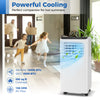 10000 BTU Portable Air Conditioner 3 in 1 Floor AC Unit with Fan and Dehumidifier - Gallery View 1 of 17