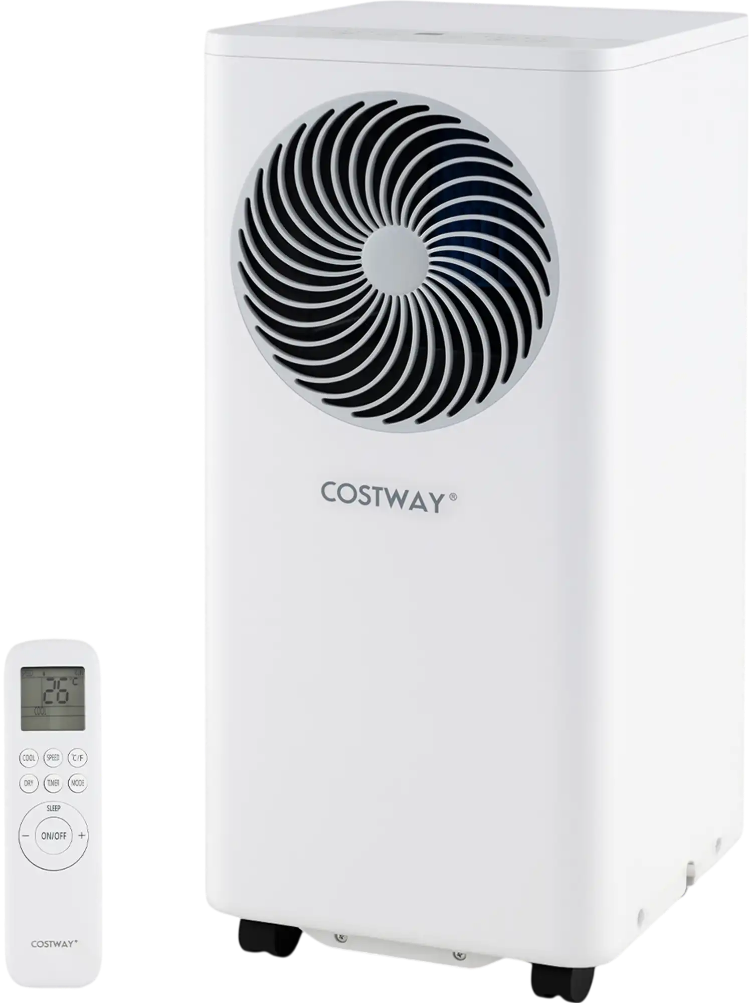 Costway 8200/10000 BTU 3-in-1 Portable Air Conditioner w/ Dehumidifier 215967834 New