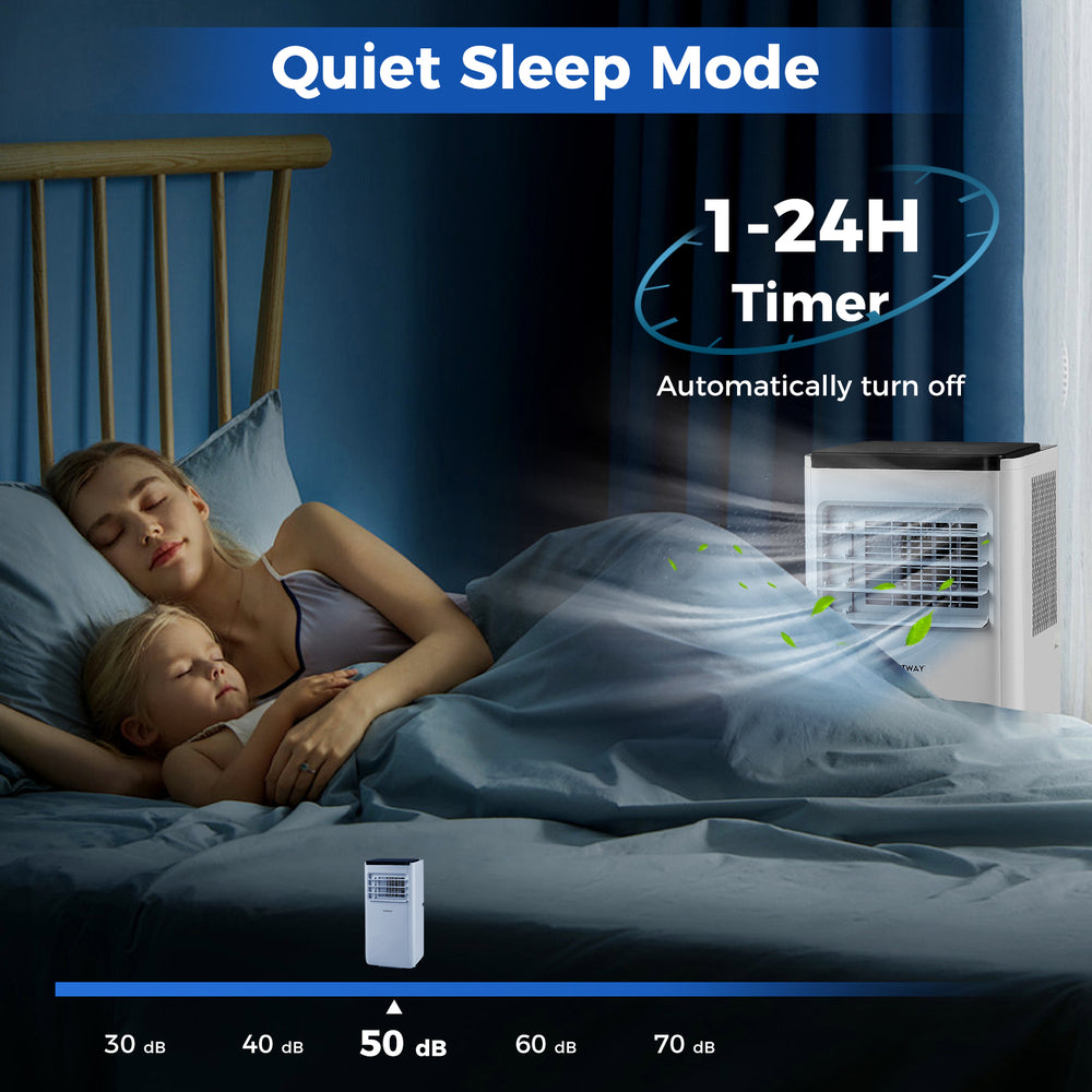 10000 BTU Portable Air Conditioner with Remote Control Cools up to 350 Sq.Ft - Gallery View 1 of 16