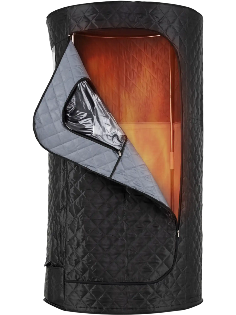 Portable Far Infrared Sauna Box for Home Full Body Sauna Tent with Heated Foot Pad - Gallery View 1 of 1