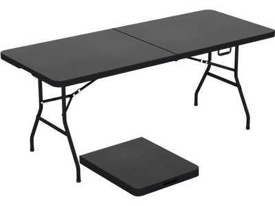 Costway Portable Folding Camping Picnic Table with Carrying Handle 50961738 New