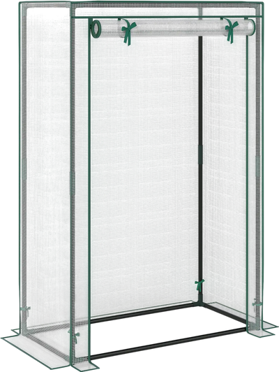 Costway Portable Mini Greenhouse Roll-Up Zippered Door 86512326 New