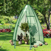 5.5 x 5.5 x 6 Feet Portable Mini Greenhouse with All-Weather PE Cover - Gallery View 1 of 11