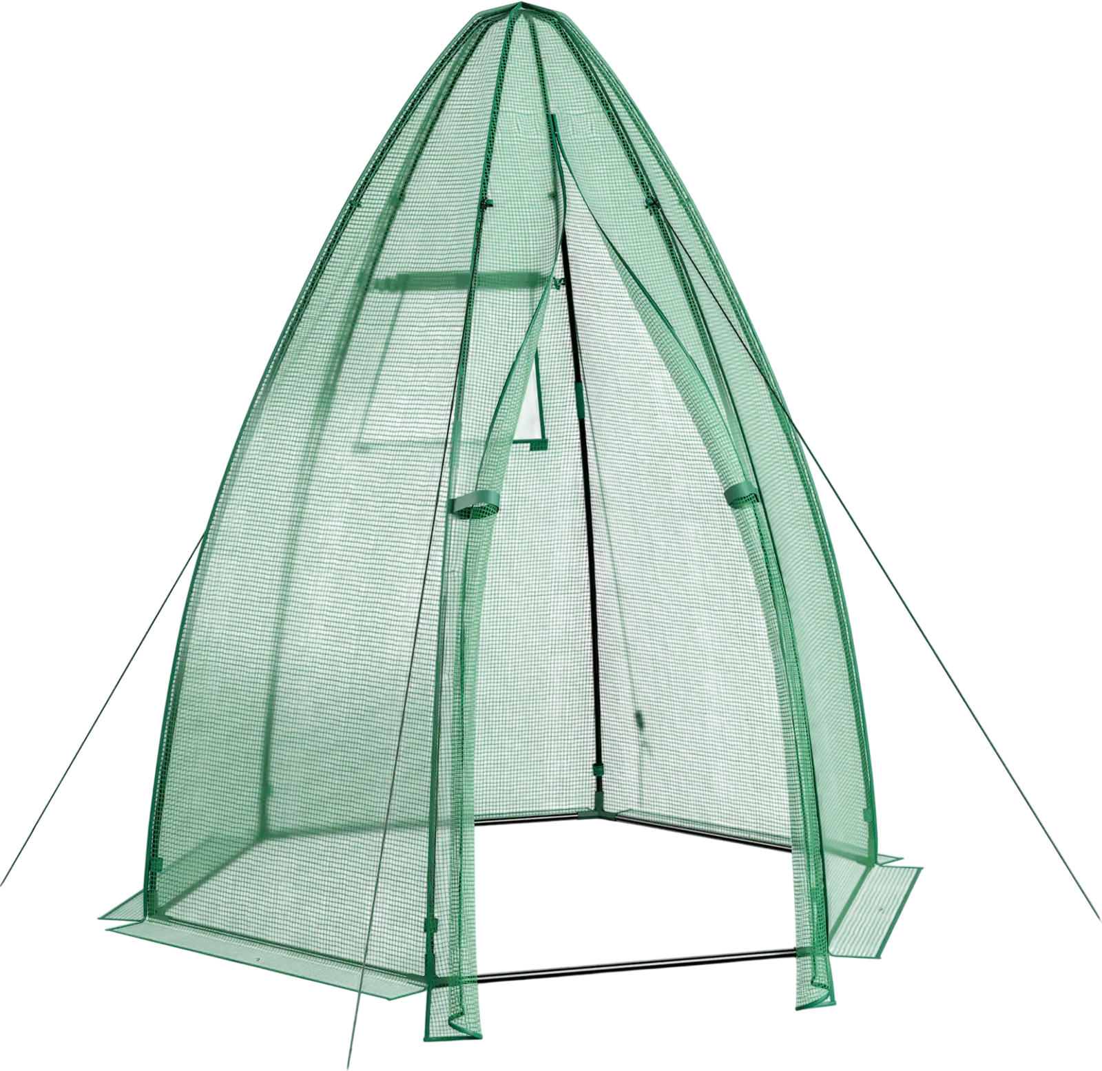 Costway 5.5' x 5.5' x 6' Portable Garden Mini Greenhouse w/ All-Weather PE Cover 41779336 New