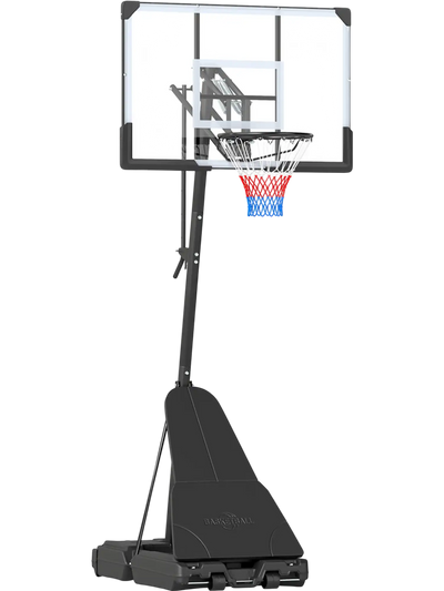 Costway Portable Outdoor Basketball Hoop 8-10' Height Adjustable Goal System 52811493 New
