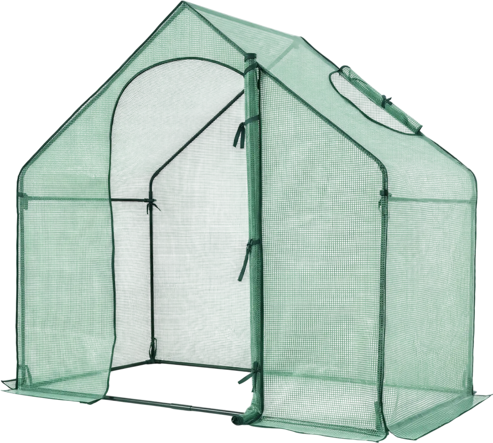 Portable Outdoor Warm House with PE Cover and Roll-up Zippered Door