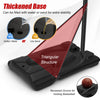 Thickened base with water or sand fill option for stability, designed for the height adjustable portable basketball.