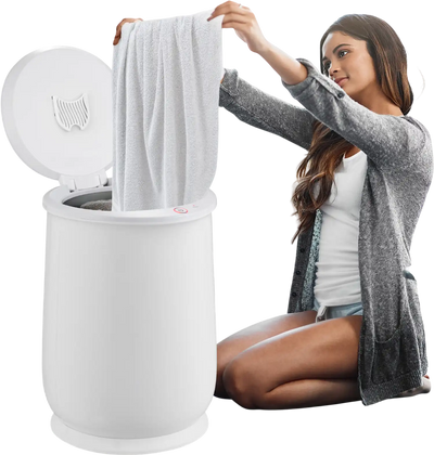 Costway 20L Bathroom Towel Warmer Bucket Auto Shut-Off White 98635704 New