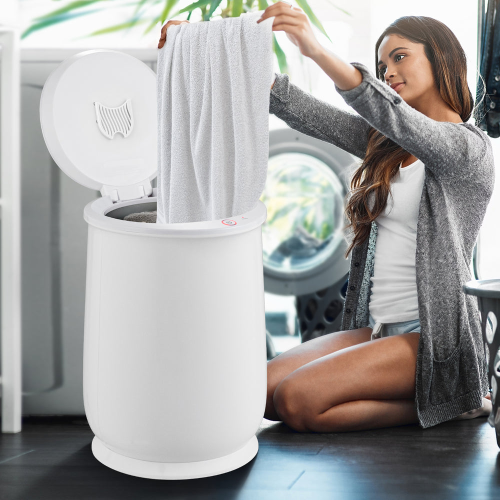 20L Bathroom Towel Warmer with Auto Shut-White - Gallery View 1 of 7