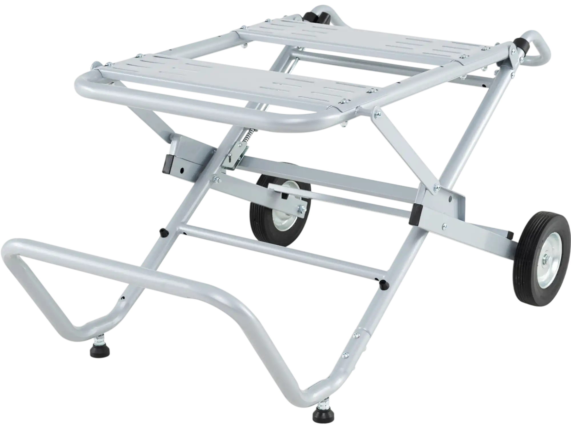 Costway Portable Rolling Foldable Table Saw Stand Heavy Duty w/ 8
