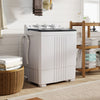 Portable Washing Machine with Built-in Drain Pump-Black - Gallery View 1 of 11