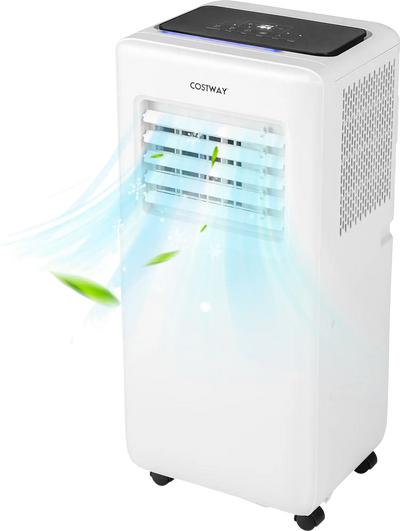 Costway 10000 BTU Portable Air Conditioner Remote LED Digital Display 95621384 New