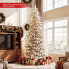 Pre-Lit Artificial Christmas Tree with 280/350/440 Warm White LED Lights and 8-Mode-8FT - Gallery View 1 of 11