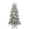 Pre-Lit Artificial Christmas Tree with Warm White LED Lights-6 Feet - Gallery View 1 of 2