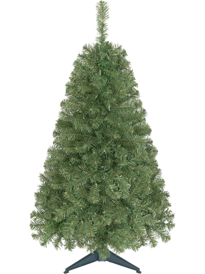 Costway Pre-Lit Artificial Small Christmas Tree Warm White LED 47003973 New