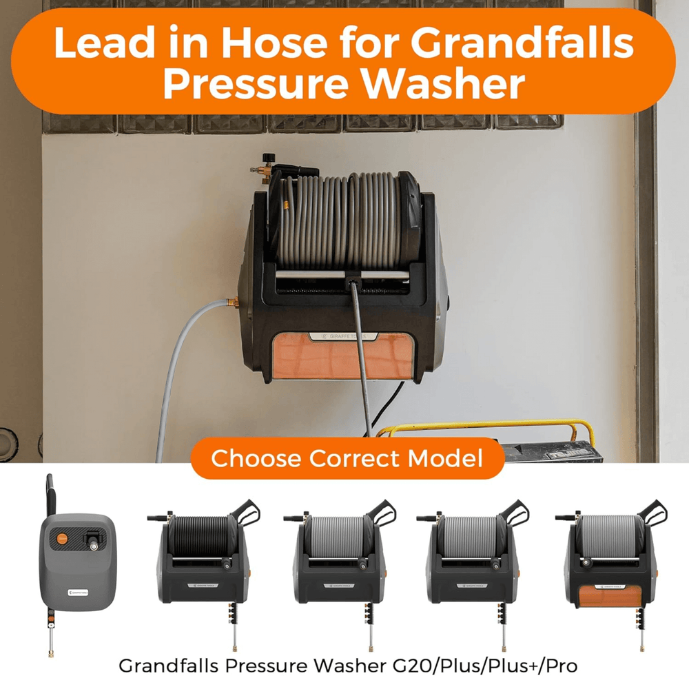 Giraffe Tools Pressure Washer Leader Hose 6FT for Grandfalls New