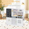 Pretend play kitchen for kids with dishwasher, oven, and utensils, designed for imaginative cooking fun and.