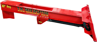 TM Pro Series Commercial Log Splitter Skid Steer Attachment 30