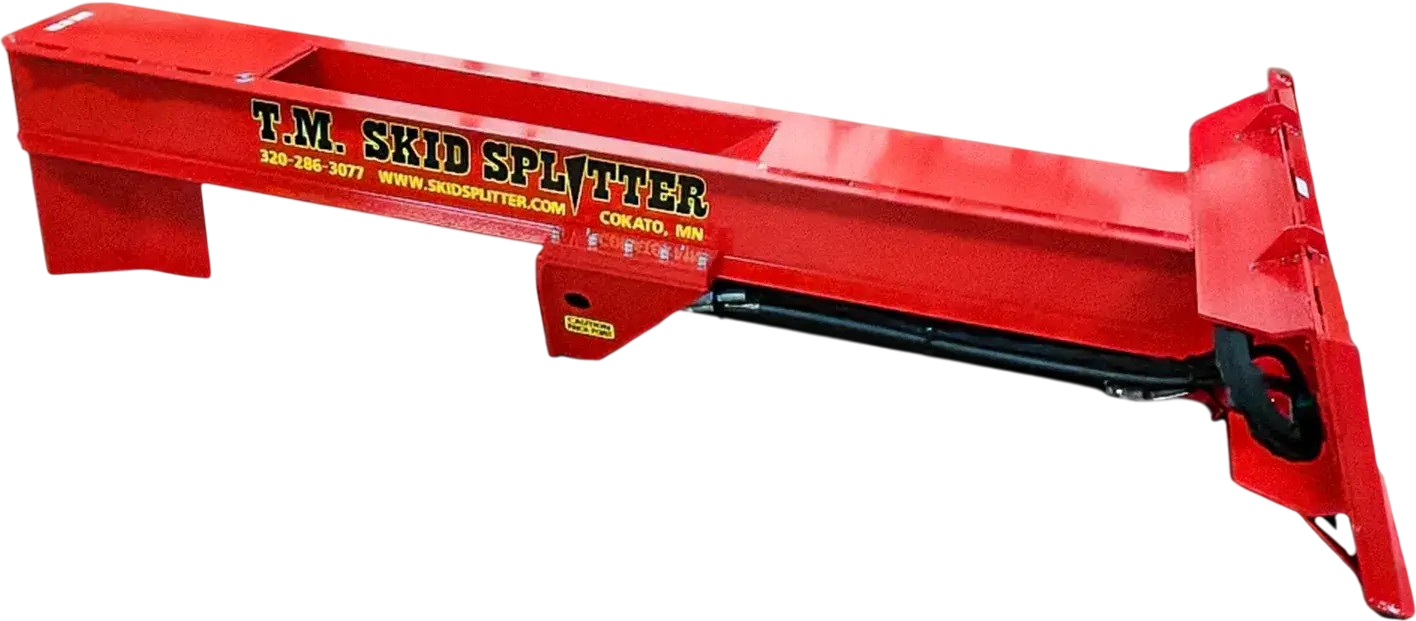 TM Pro Series Commercial Log Splitter Skid Steer Attachment 36