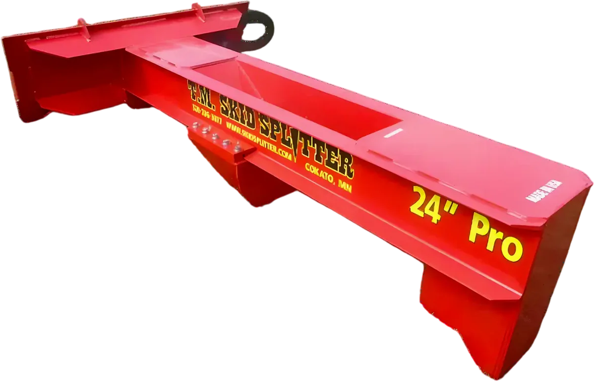TM Pro Series Log Splitter Skid Steer Attachment 24