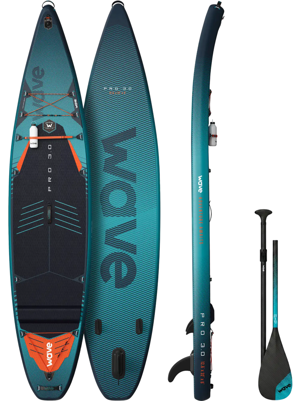 Pro 3.0 SUP | Inflatable Paddleboard | 12'6ft