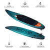Wave Pro 3.0 Inflatable Paddle Board SUP 12'6" New